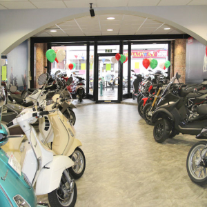 piaggio bike showroom near me